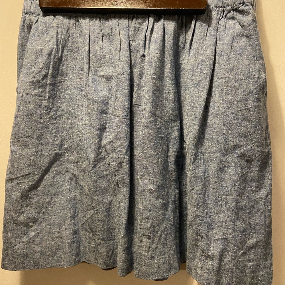 Loft chambray skirt